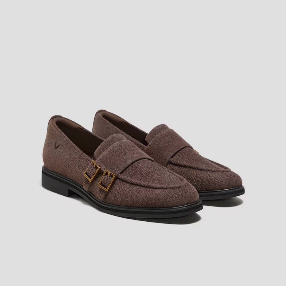 VIVAIA Round-Toe Velvet Penny Loafers (Luciana) SZ 8 womens